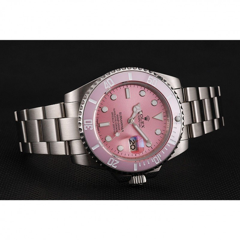 Superclone Rolex Submariner 41mm Pink Dial 1453980 $999.00