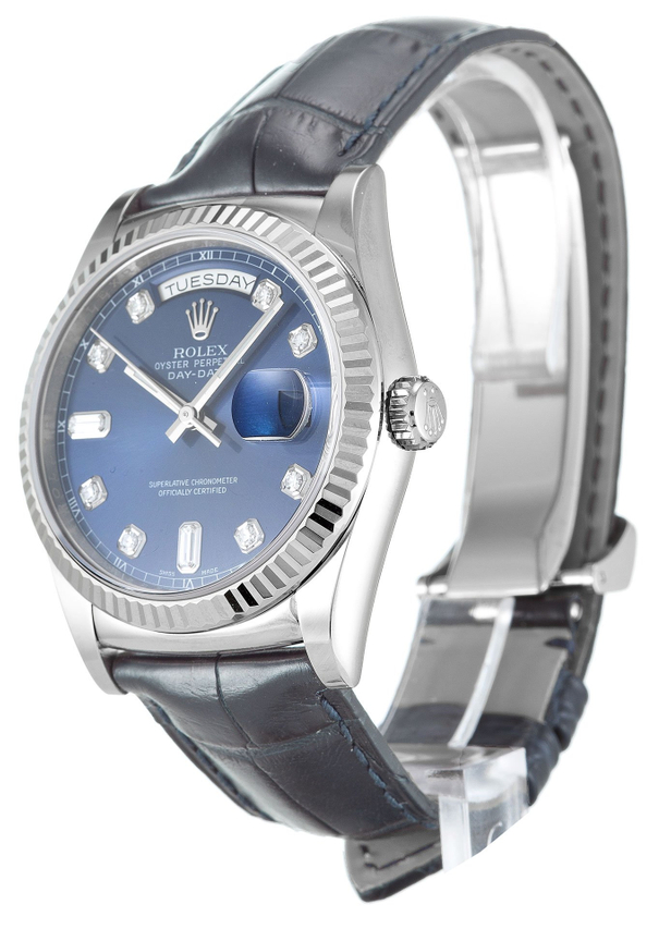 Rolex Day-Date 36mm Blue Dial 118139 $399.00