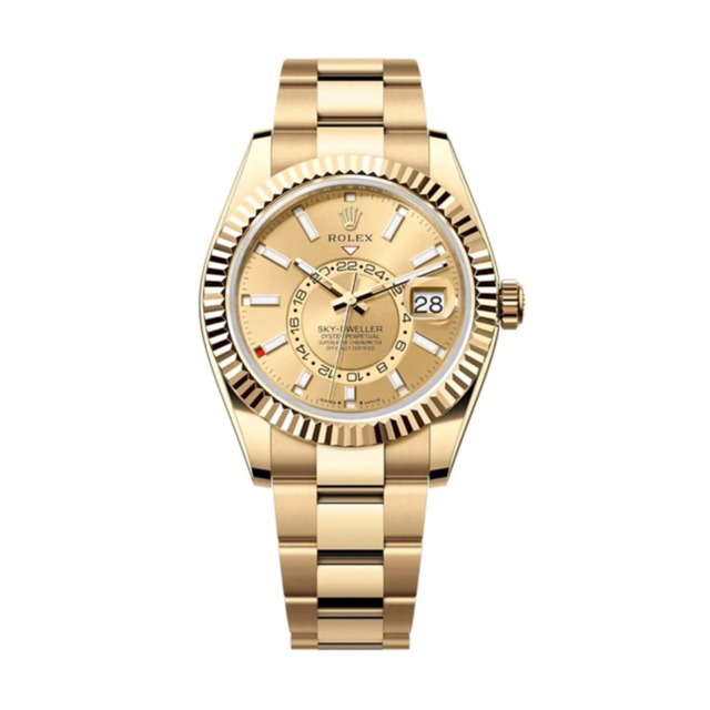 Superclone Rolex Sky-Dweller 42 mm Champagne Dial 336938 $1,099.00