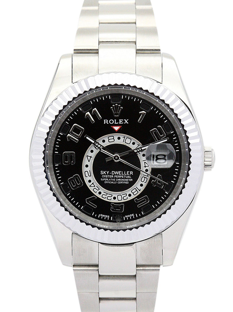 Rolex Sky-Dweller 42mm Black Dial 326938 $399.00