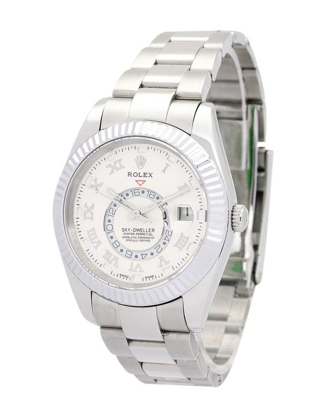 Rolex Sky-Dweller 42mm White Dial 326938 $399.00