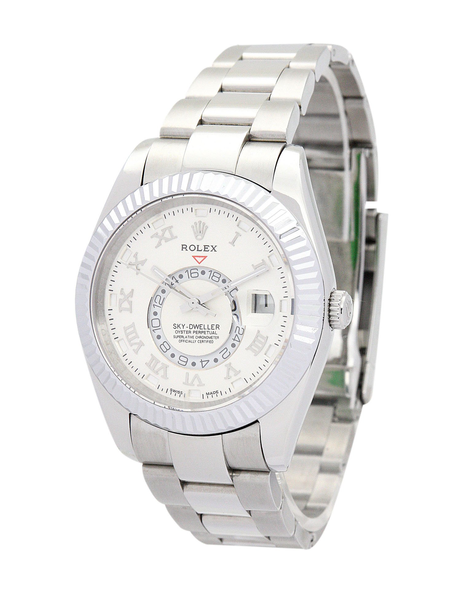 Rolex Sky-Dweller 42mm White Dial 326938 $399.00