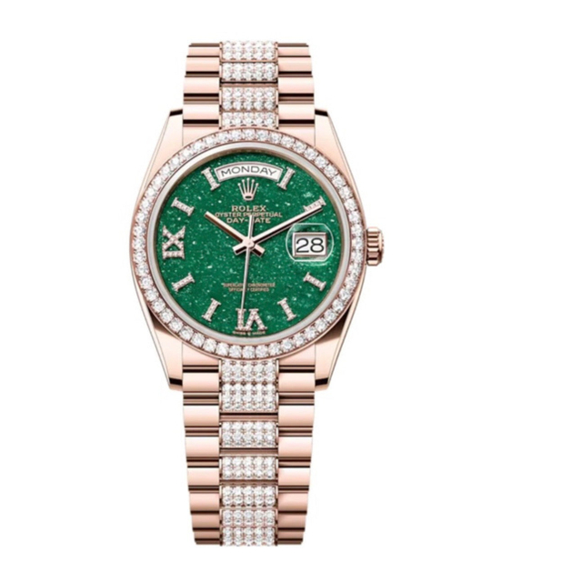 Superclone Rolex Day-Date 36 mm Green Dial 128345RBR $1,099.00