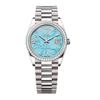 Rolex Day-Date 36 mm Turquoise Dial 128349RBR $359.00
