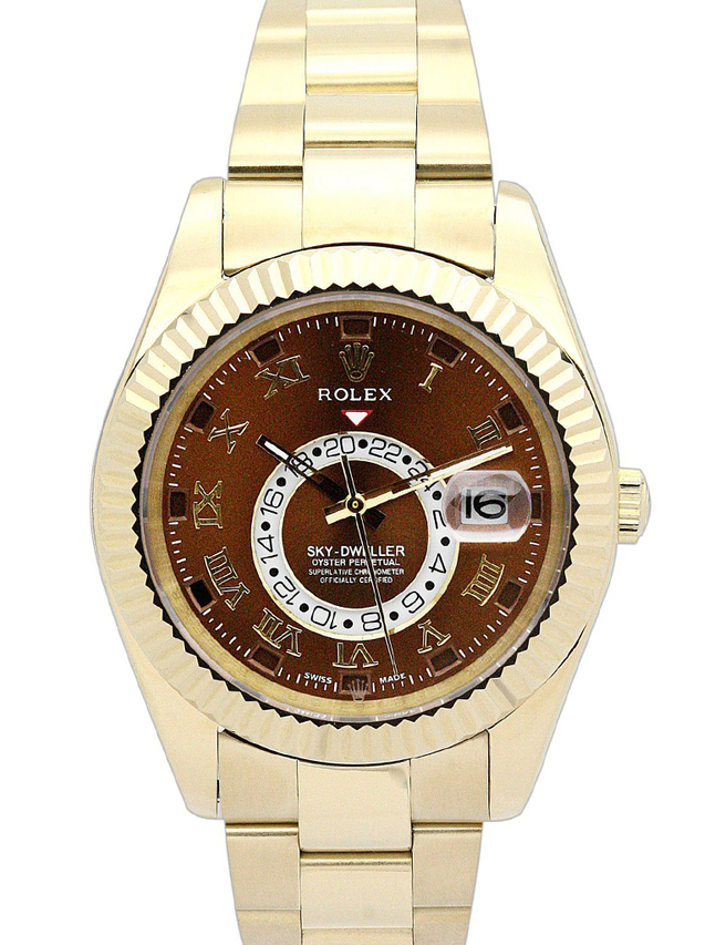 Rolex Sky-Dweller 42mm Brown Dial 326938 $359.00