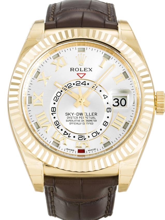 Rolex Sky-Dweller 42mm Silver Dial 326138 $379.00