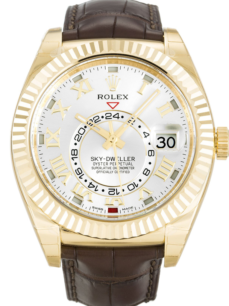 Rolex Sky-Dweller 42mm Silver Dial 326138 $379.00