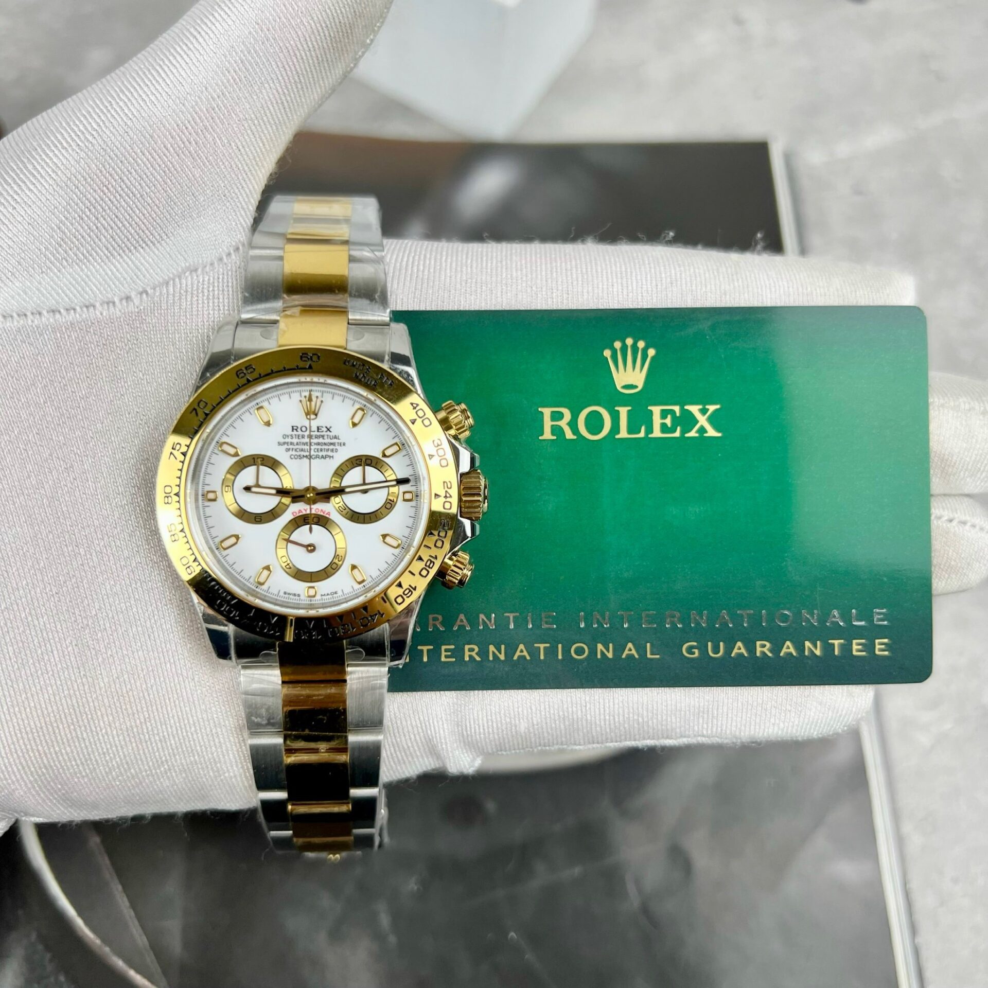 Superclone Rolex Daytona 40 mm White Dial 126503 $599.00 – $1,329.00