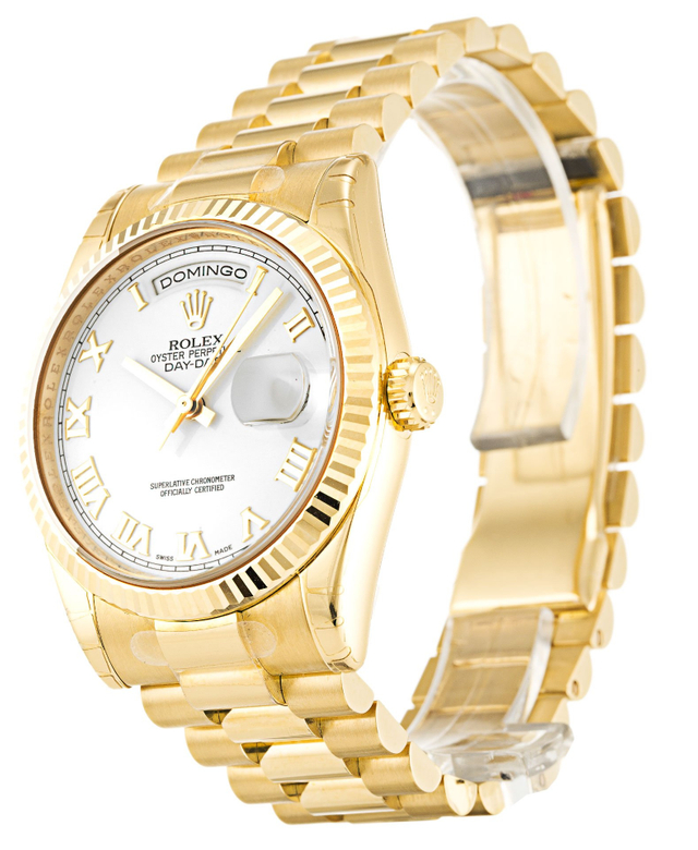 Rolex Day-Date 36mm White Dial 118238 $399.00