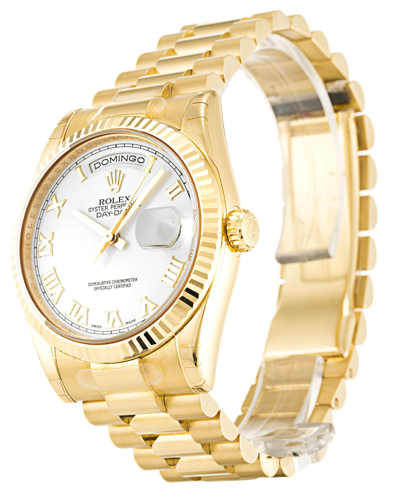 Rolex Day-Date 36mm White Dial 118238 $399.00