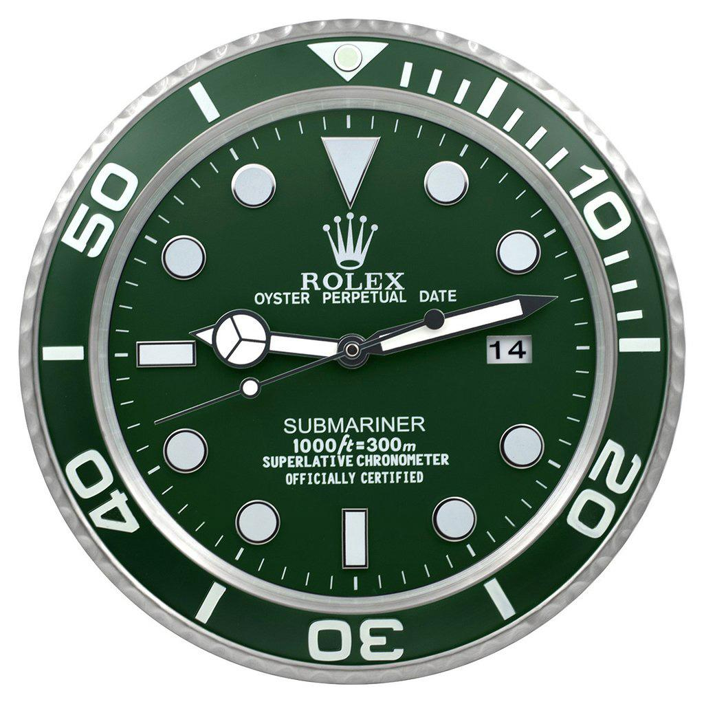 ROLEX WALL CLOCK – SUBMARINER ‘HULK‘ EDITION $269.00 – $298.00