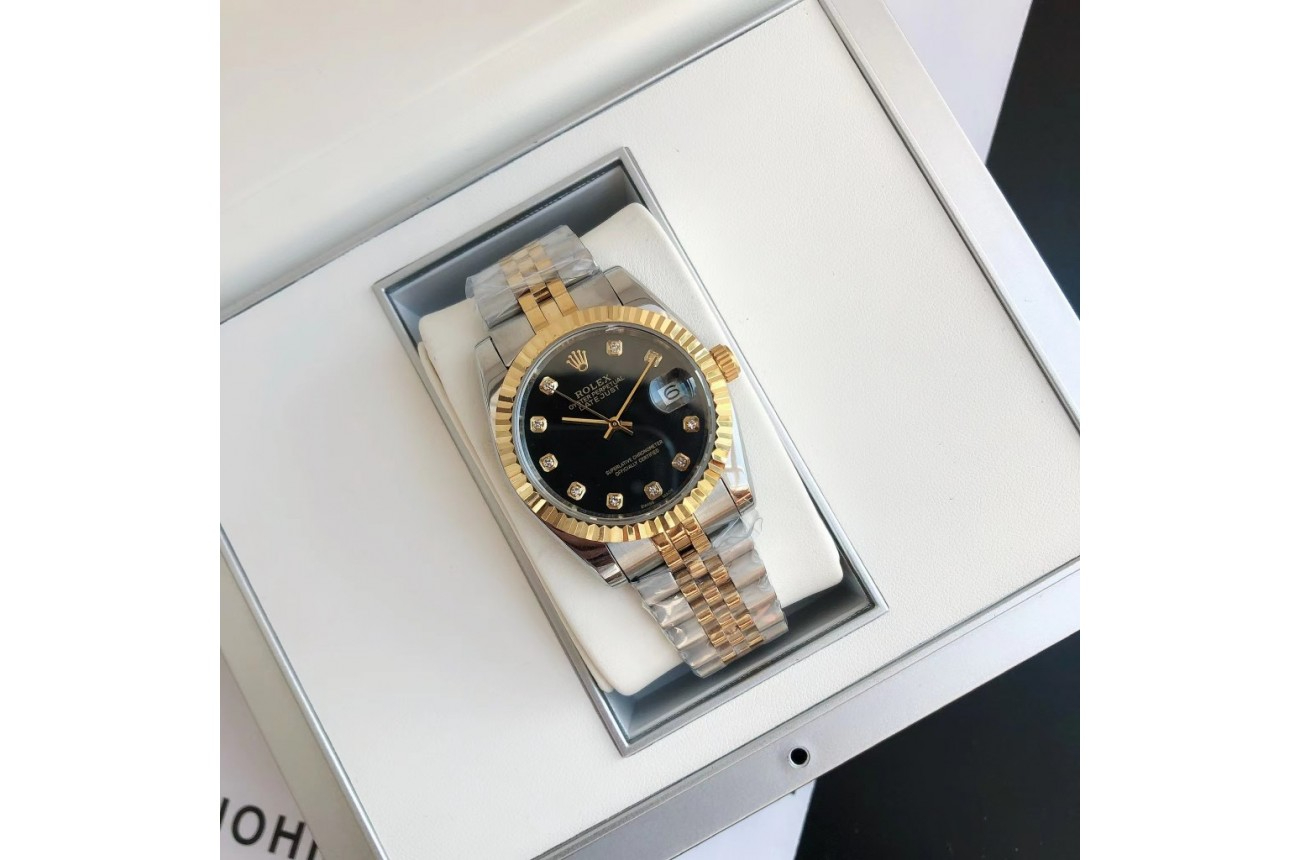 Rolex Datejust 3628mm RGSS Jub Black Dia $798.00