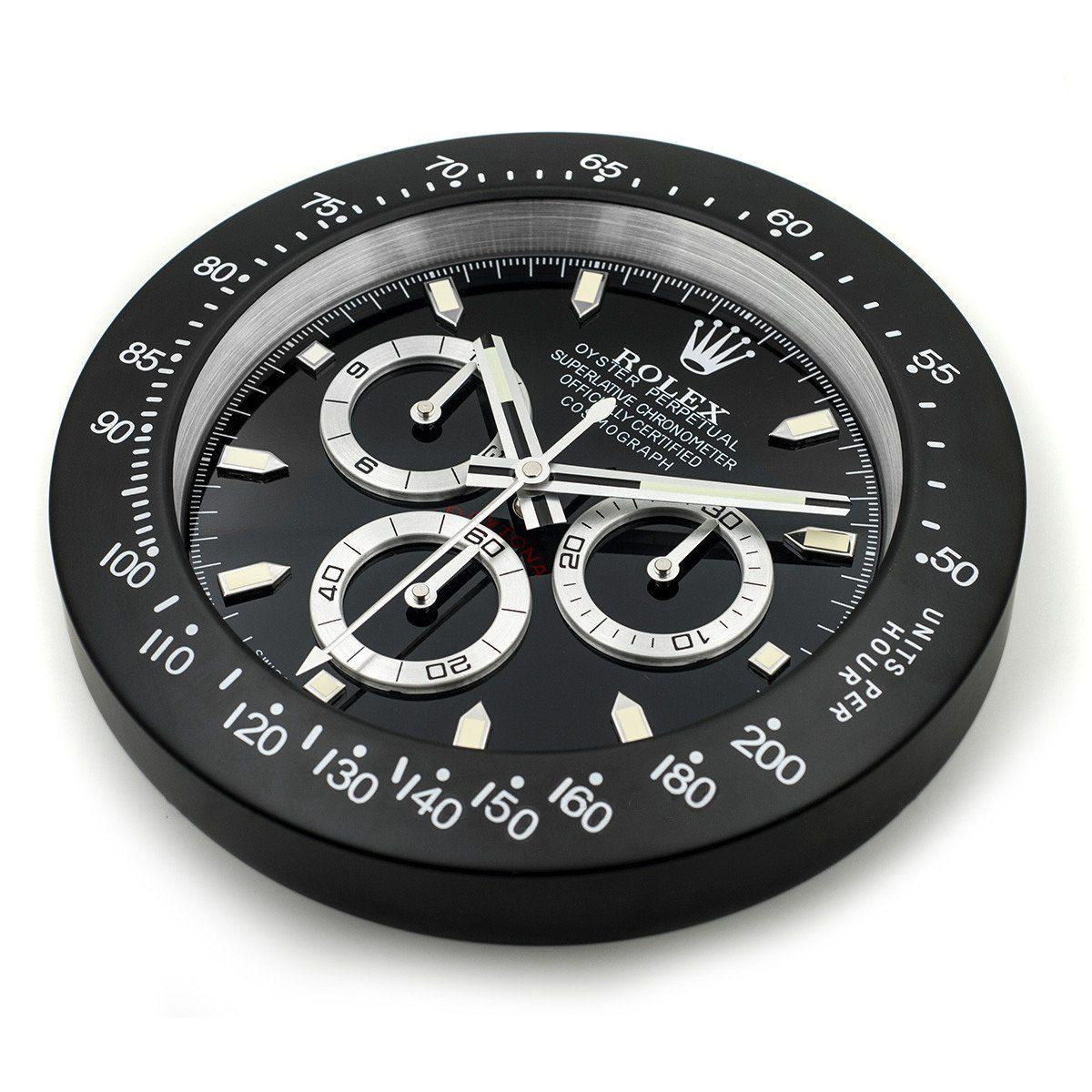 ROLEX WALL CLOCK – DAYTONA Reverse Panda $269.00