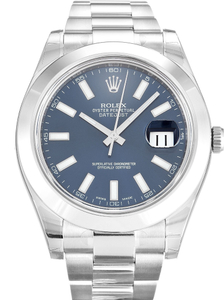Rolex Datejust II 41mm Blue Dial 116300 $399.00
