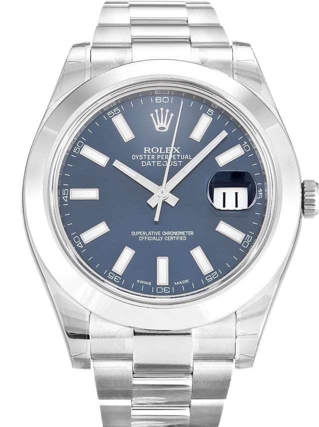 Rolex Datejust II 41mm Blue Dial 116300 $399.00