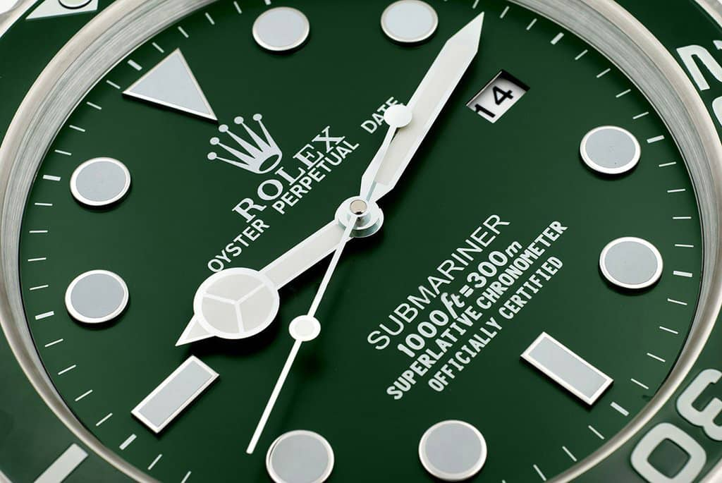 ROLEX WALL CLOCK – “XL” SUBMARINER $299.00 – $328.00