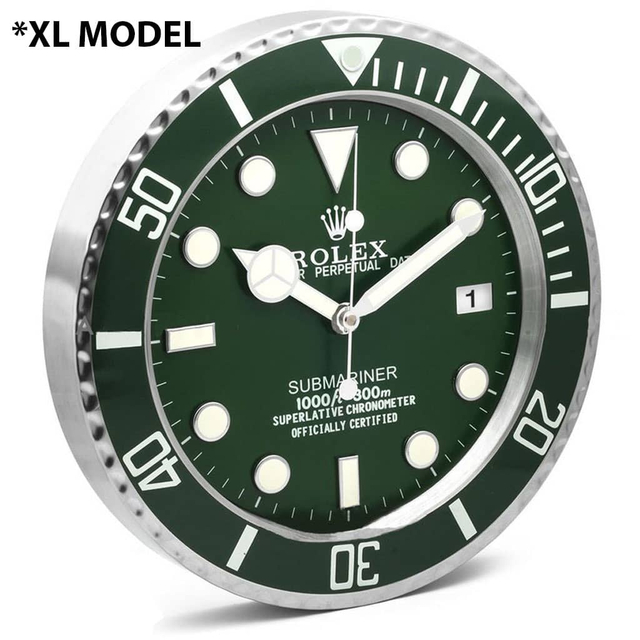 ROLEX WALL CLOCK – “XL” SUBMARINER $299.00 – $328.00
