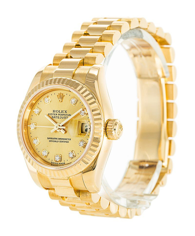 Rolex Datejust 26mm Gold Dial 179178 $399.00