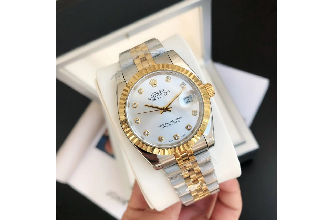 Rolex Datejust 3628mm RGSS Jub SliverDia $798.00