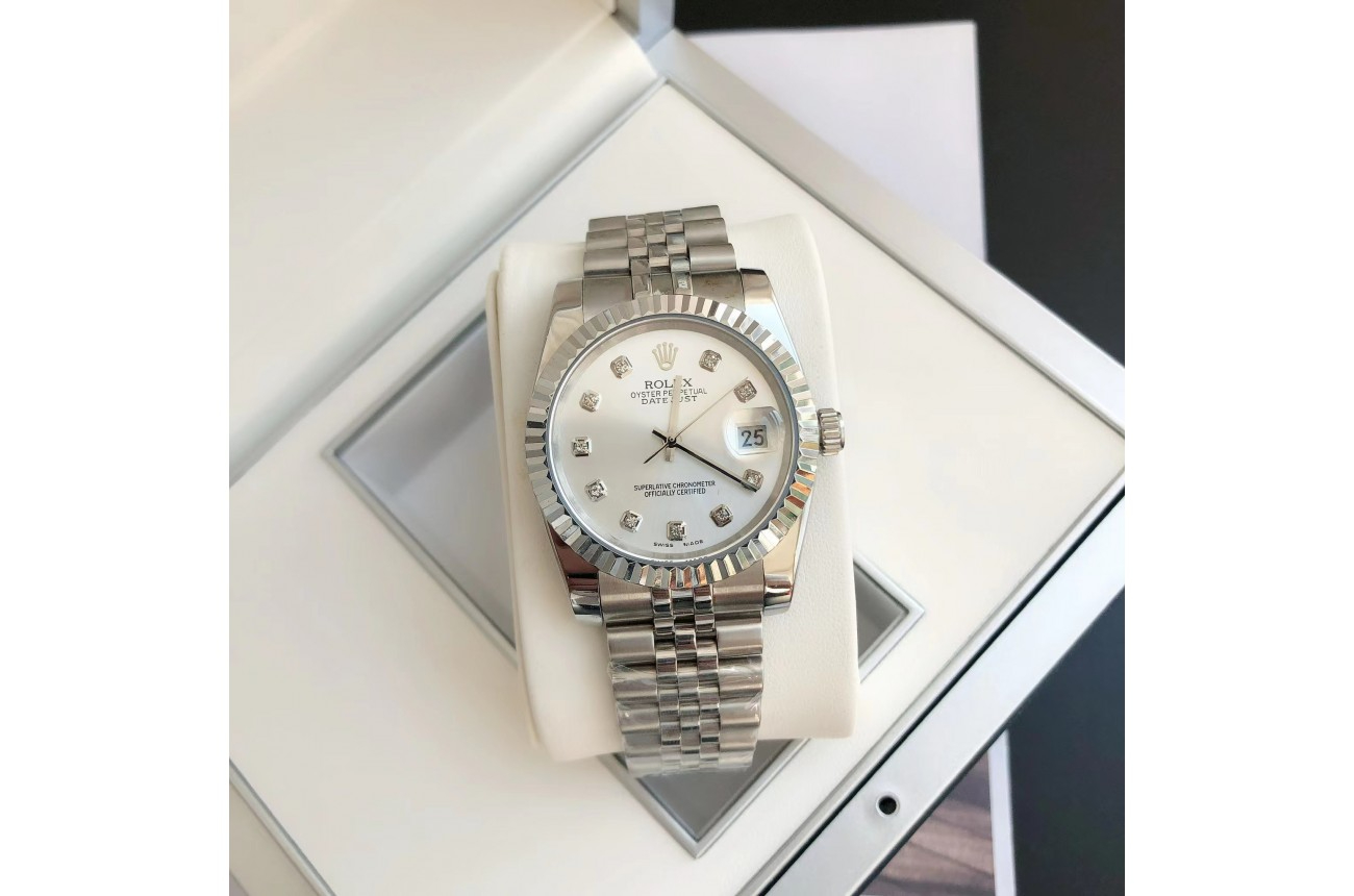 Rolex Datejust 3628mm SSSS Jub Sliver Dia $798.00