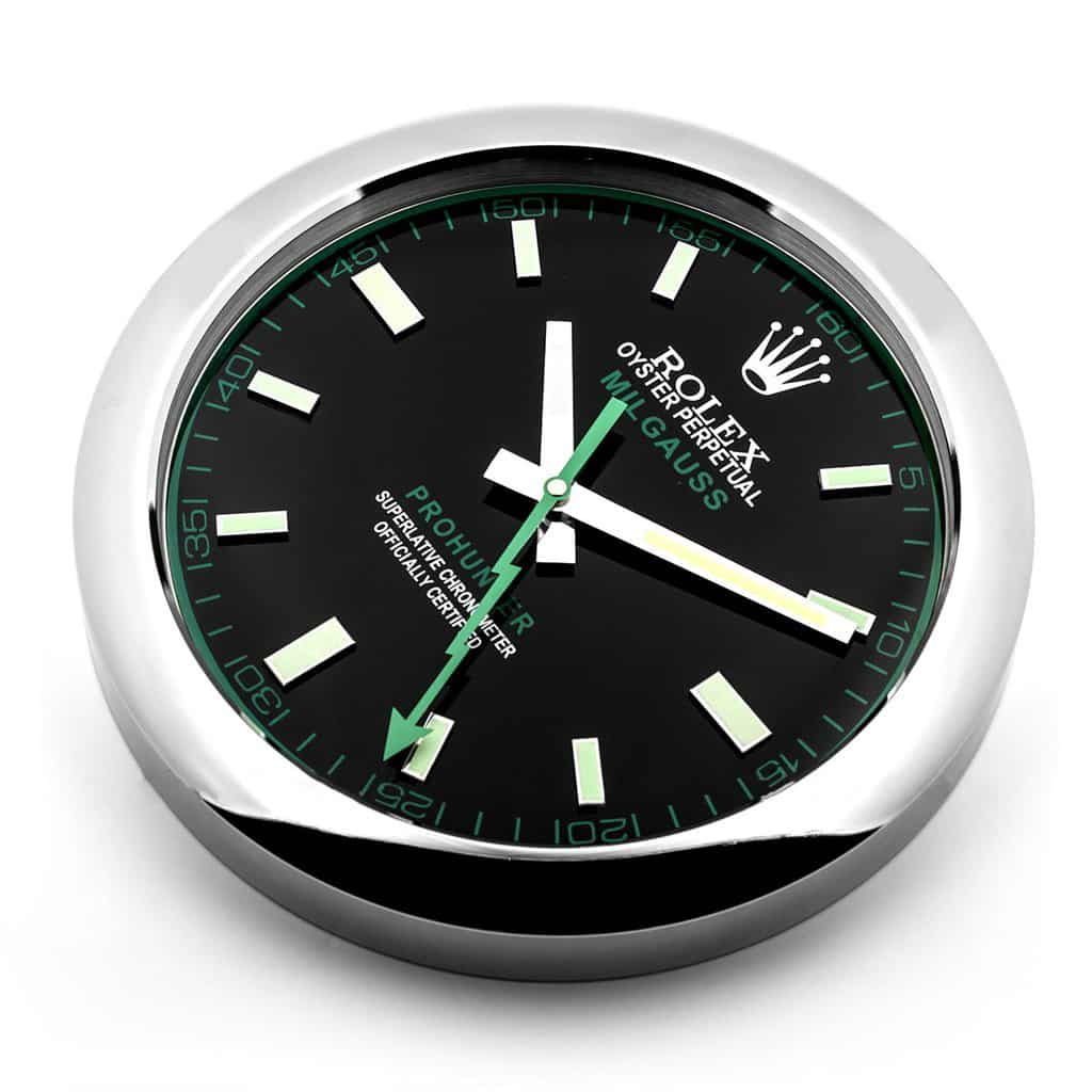 ROLEX WALL CLOCK – MILGAUSS BLACK $269.00