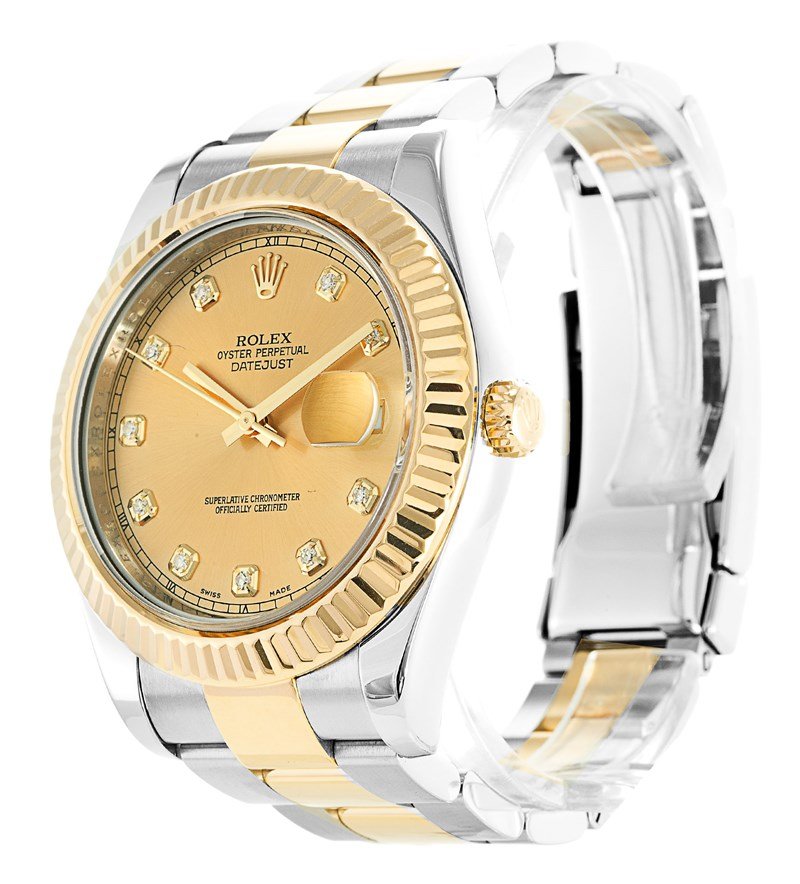 Rolex Datejust II 41mm Gold Dial 116333 $399.00