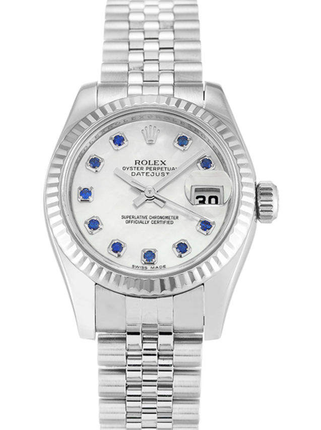 Rolex Lady-Datejust 26mm Mother Of Pearl – White Dial 179174 $399.00