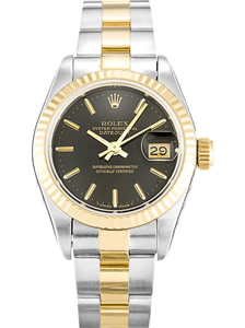 Rolex Lady-Datejust 26mm Black Dial 69173 $399.00