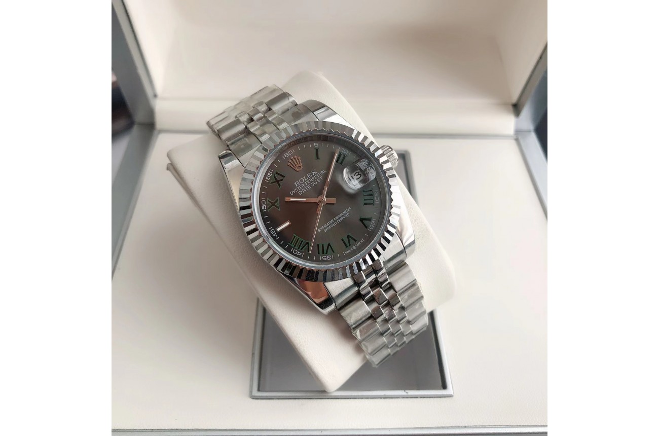 Rolex Datejust 36/28mm SS/SS Jub Grey/Rmn $599.00