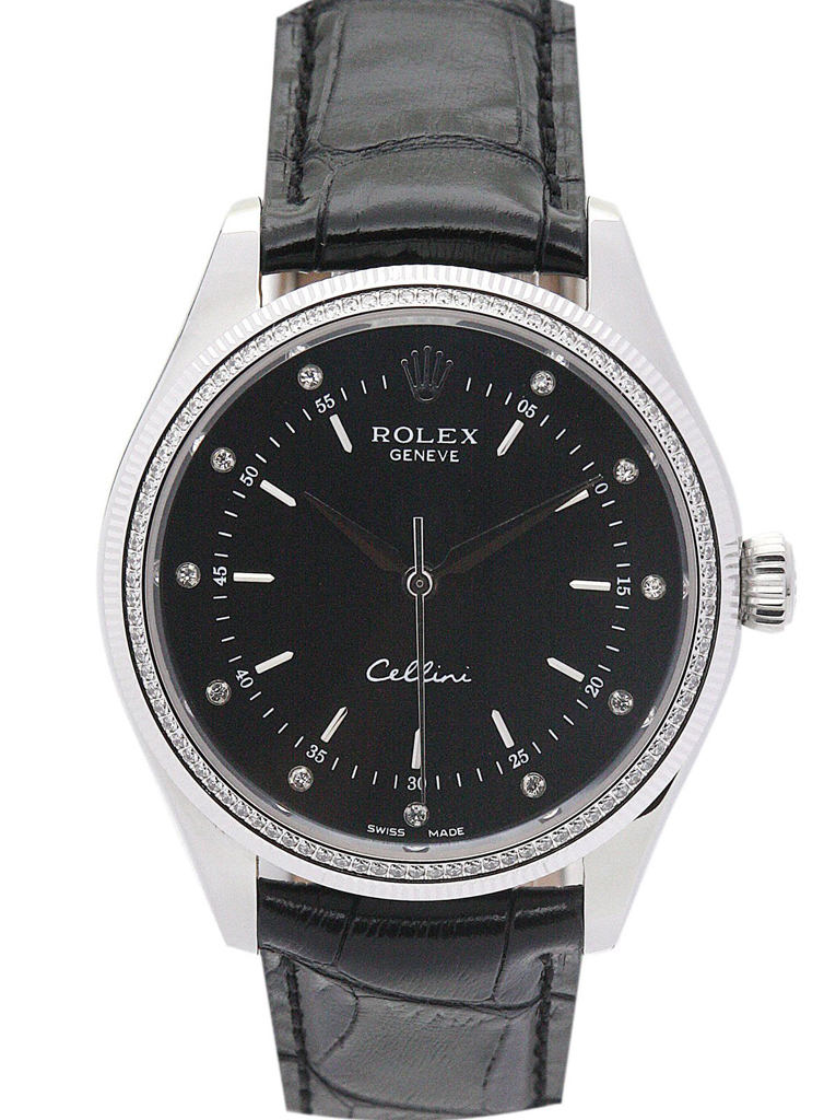 Rolex Cellini 39.5mm Black Dial 5310 $399.00
