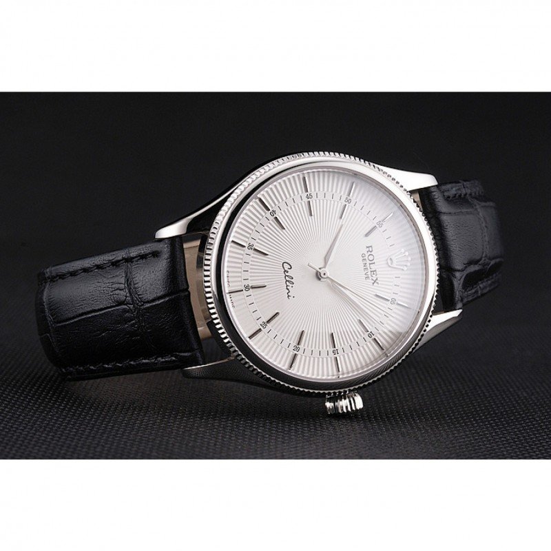 Superclone Rolex Cellini 38mm White Dial REP016805 $999.00