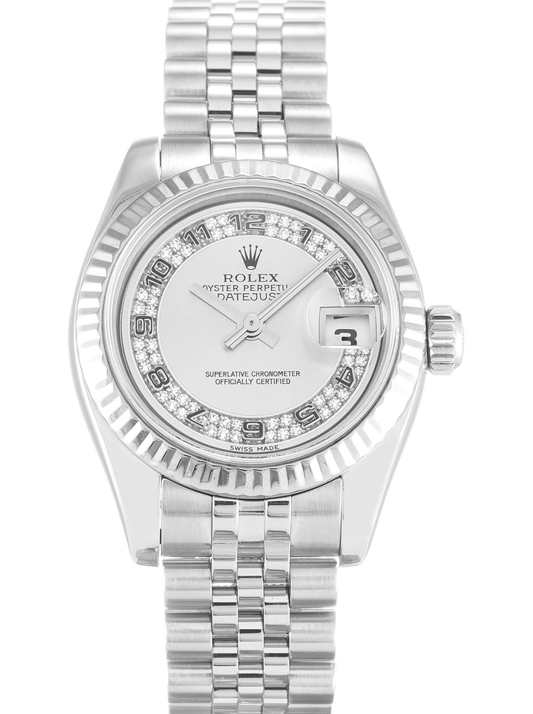 Rolex Lady-Datejust 26mm Silver Dial 179174 $399.00