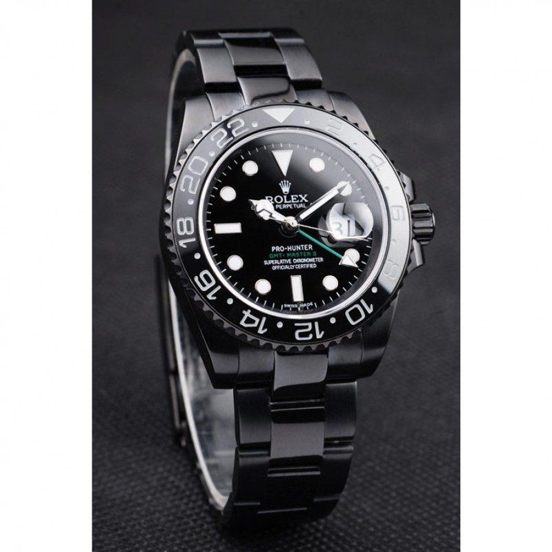 Superclone Rolex GMT-Master II 39mm Black Dial REP016828 $999.00