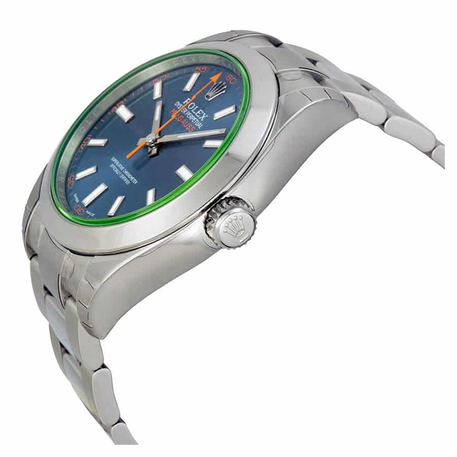 Rolex Milgauss 40mm Blue Dial 116400GV $399.00