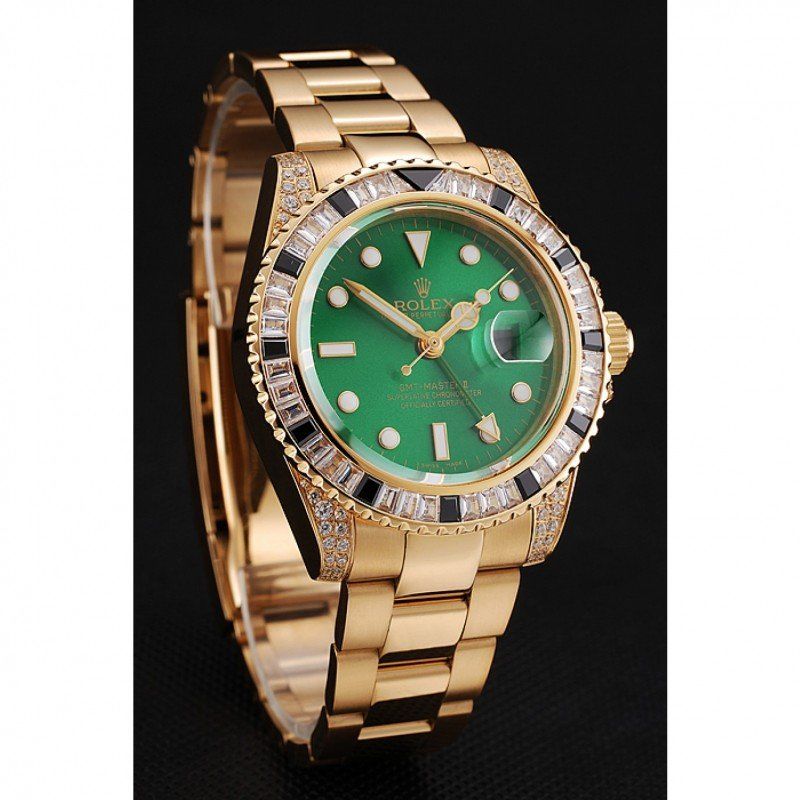 Superclone Rolex GMT-Master II 41mm Green Dial 1453748 $999.00