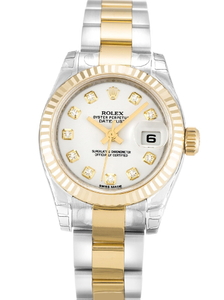 Rolex Lady-Datejust 26mm White Dial 179173 $399.00