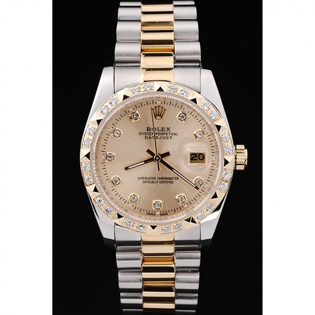 Superclone Rolex Datejust 36mm Gold Dial SRL41 $999.00