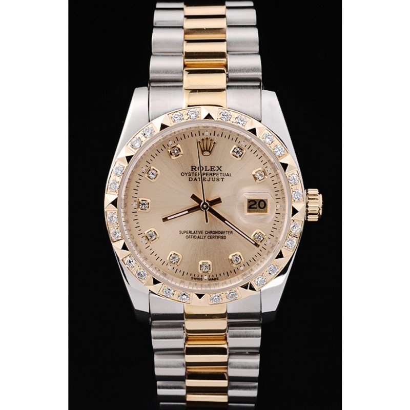 Superclone Rolex Datejust 36mm Gold Dial SRL41 $999.00