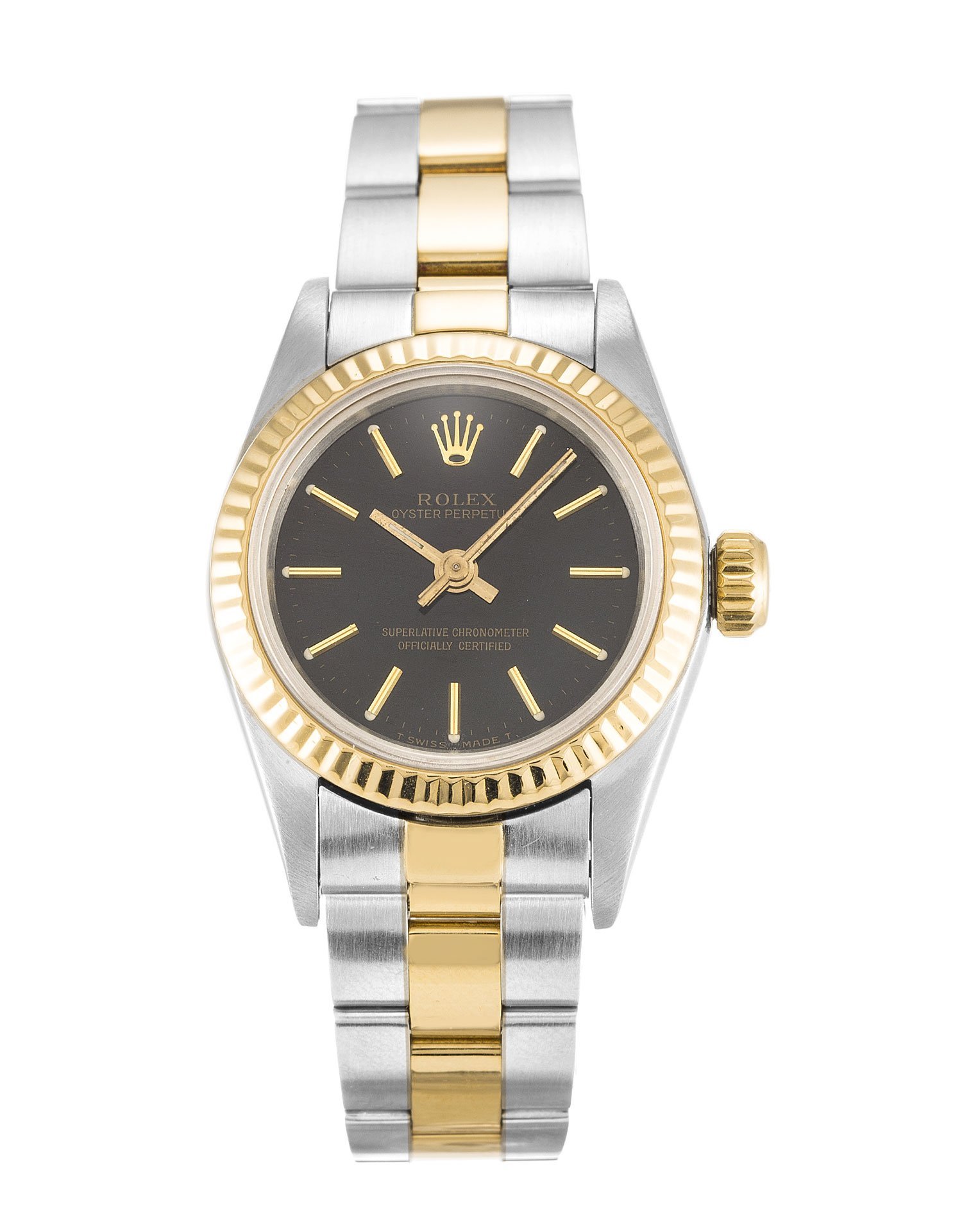 Rolex Oyster Perpetual Lady 26mm Silver Dial 176210 $399.00