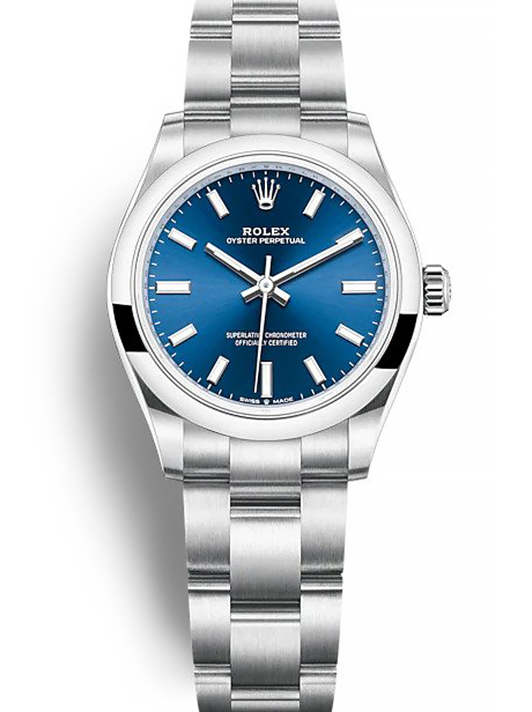 Rolex Oyster Perpetual Lady 31mm Blue Dial 277200 $399.00