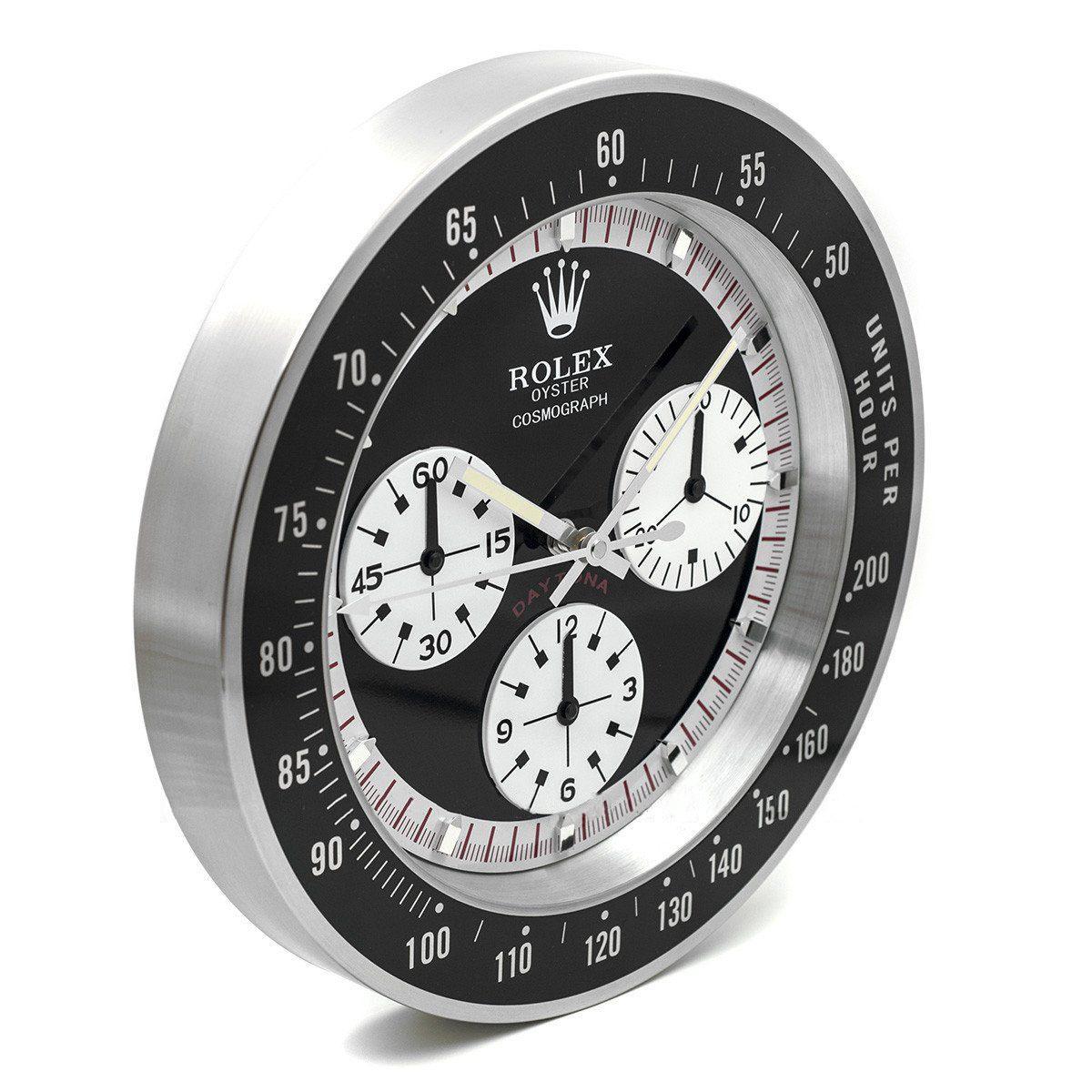 ROLEX WALL CLOCK – DAYTONA PAUL NEWMAN BLACK $269.00