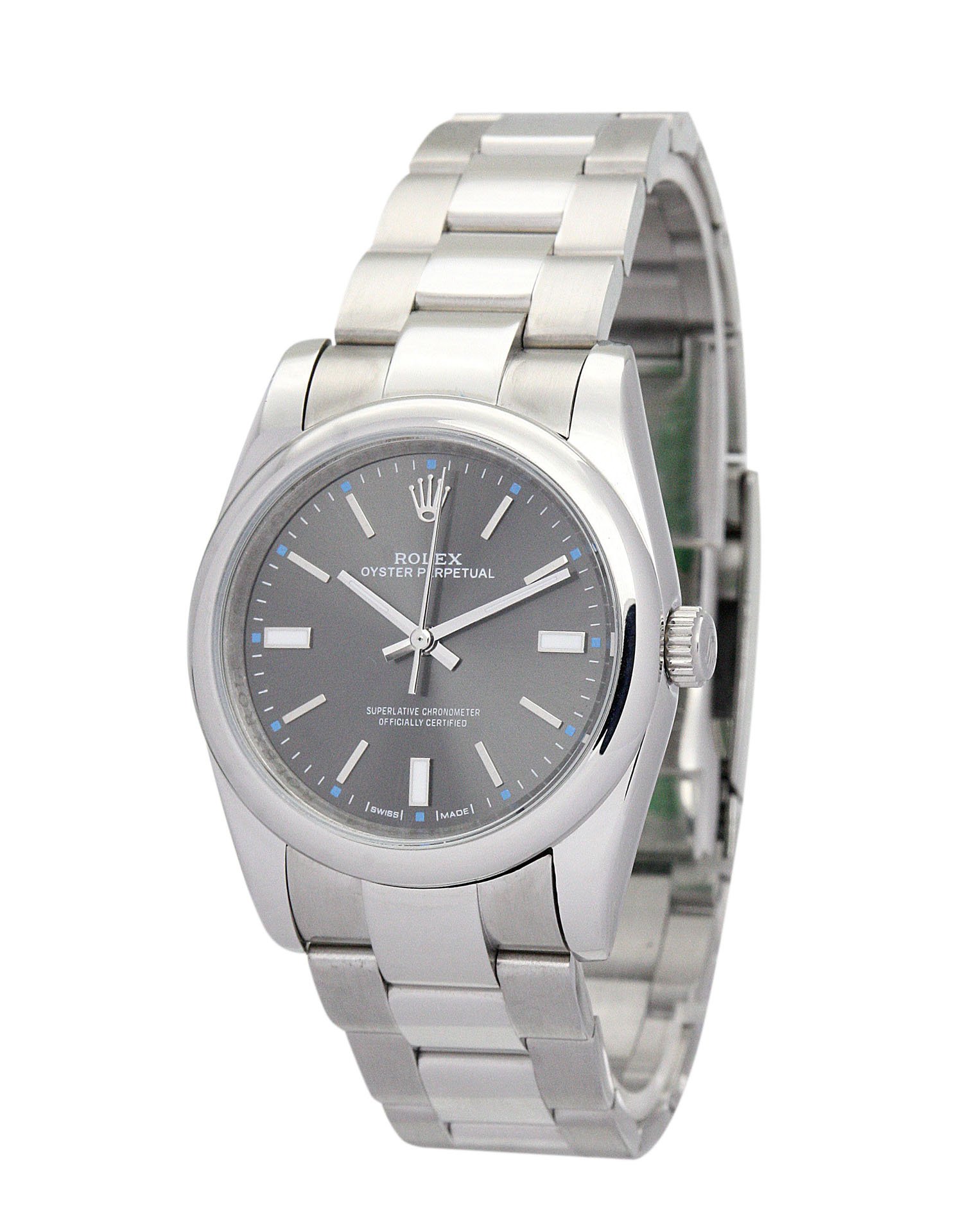 Rolex Oyster Perpetual Lady 31mm Black Dial 177200-2 $399.00