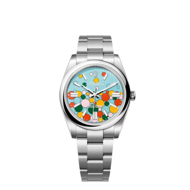 Superclone Rolex Oyster Perpetual 41 mm Turquoise Dial 124300 $1,099.00