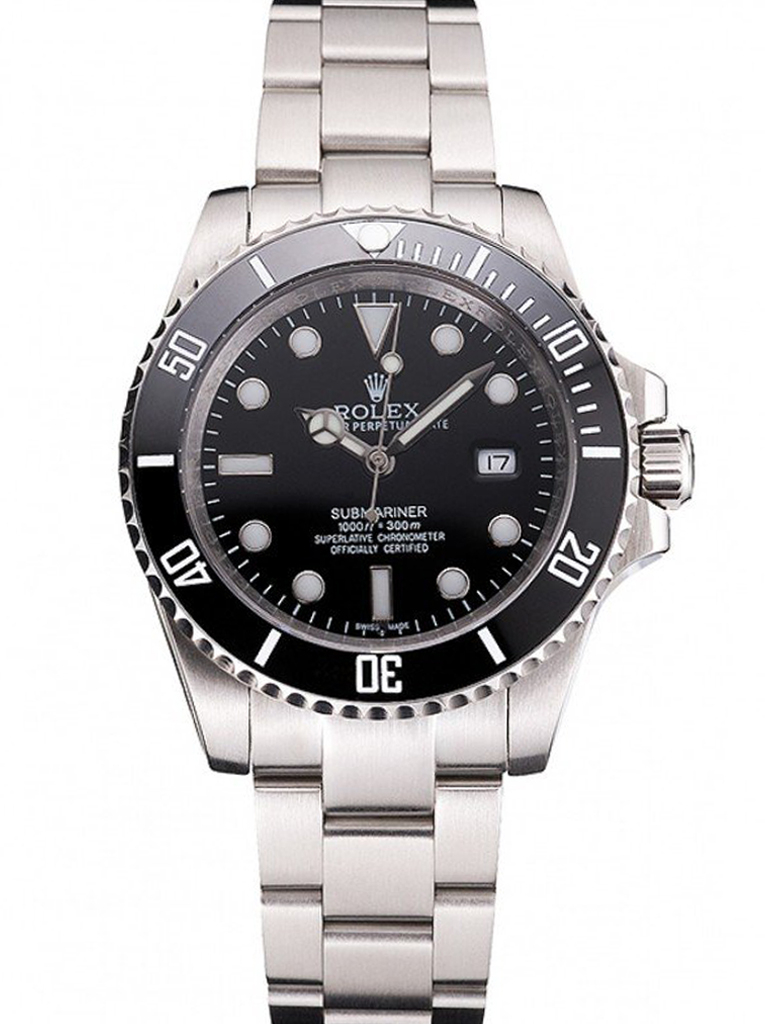 Superclone Rolex Submariner 41mm Black Dial PR16233P $999.00