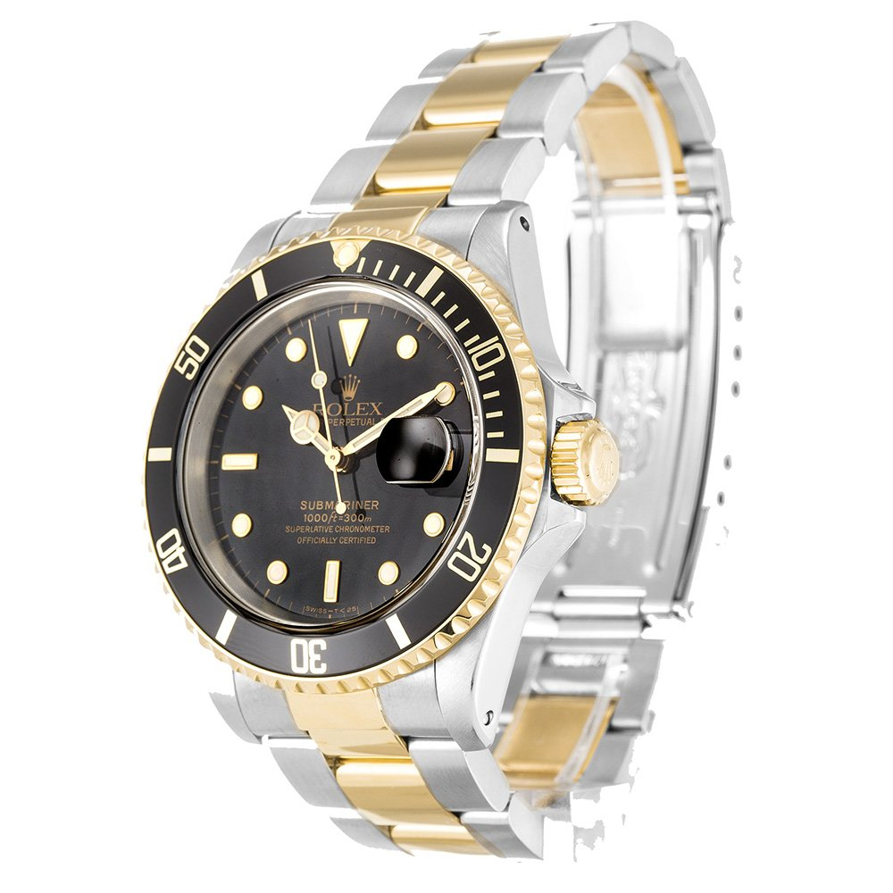 Rolex Submariner 40mm Black Dial 16613 $399.00