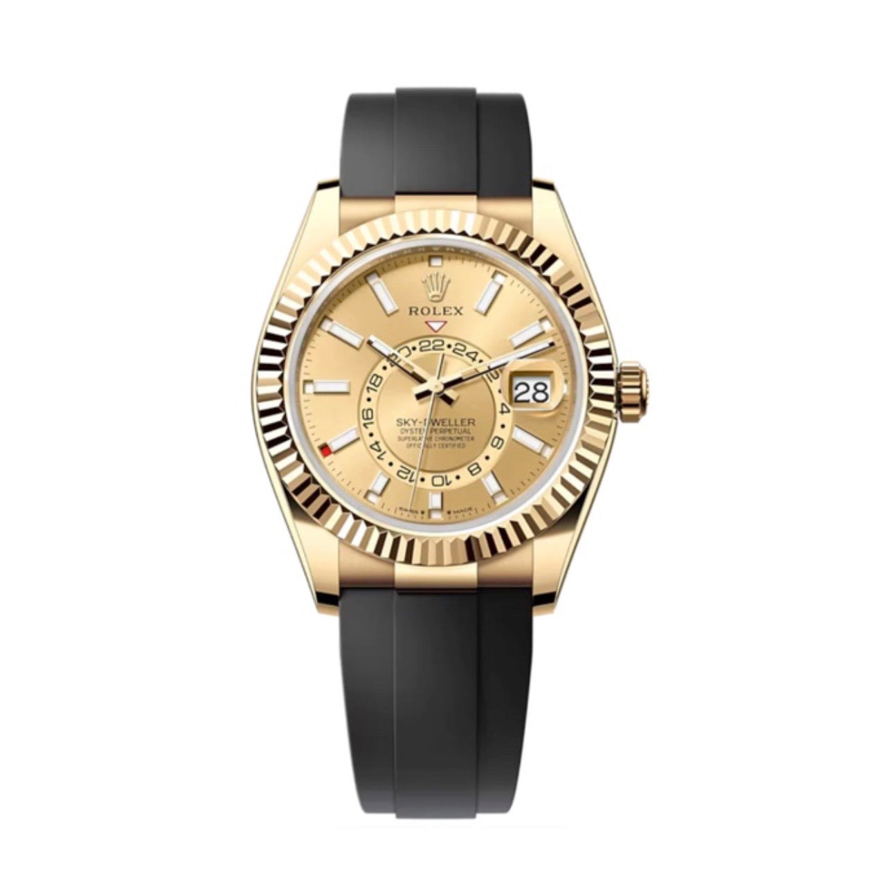 Superclone Rolex Sky-Dweller 42 mm Champagne Dial 336238 $1,099.00