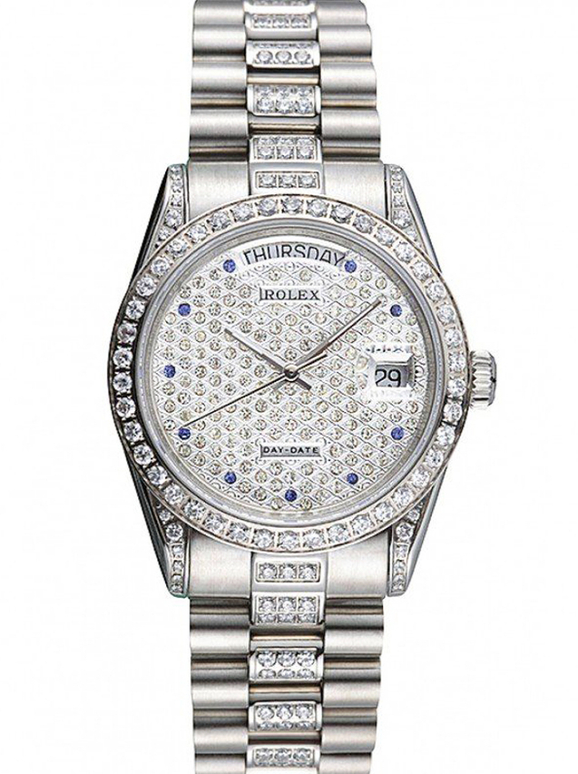 Superclone Rolex Day-Date 37mm Diamond Dial 621612 $999.00
