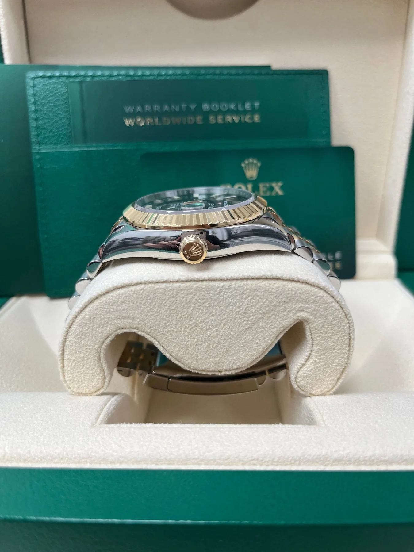 Superclone Rolex Sky-Dweller 42 mm Bright black Dial 336933 $1,099.00