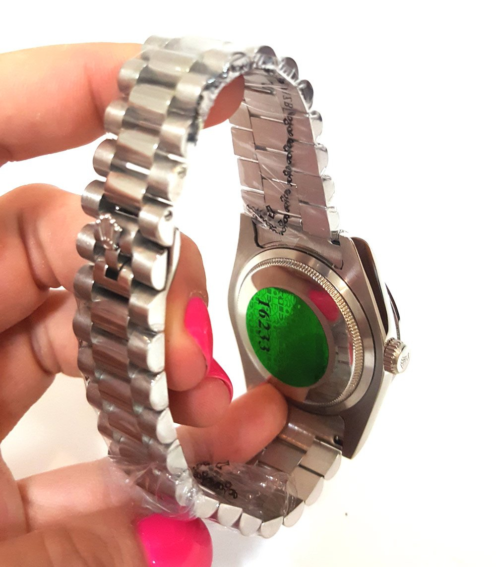 Rolex Day-Date 36mm Silver Dial 118346 $399.00