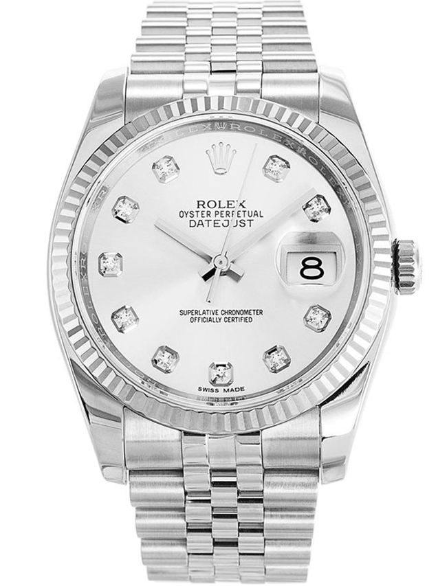 Rolex Datejust 36mm White Dial 116234 $399.00